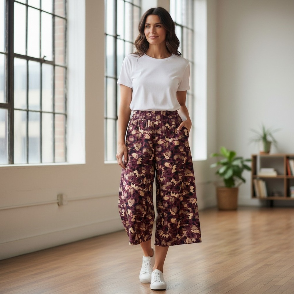 Democracy Pants Burgundy